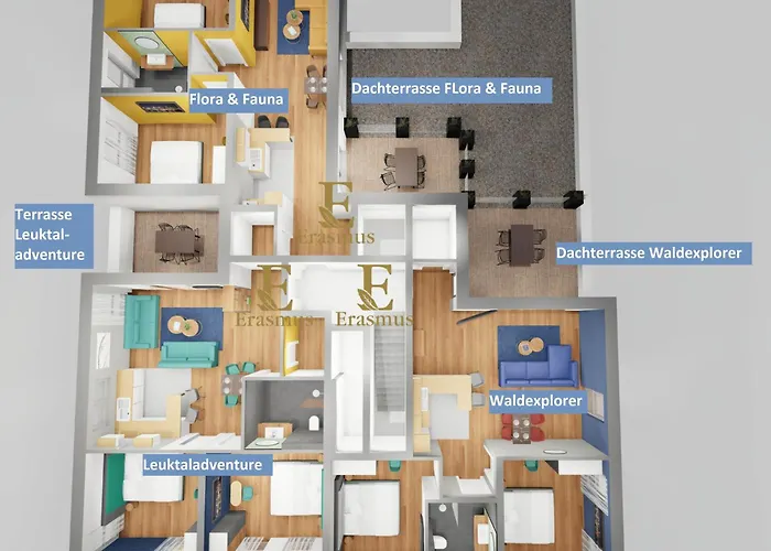Erasmus Lodge - Ferienwohnungen zum Wohlfühlen